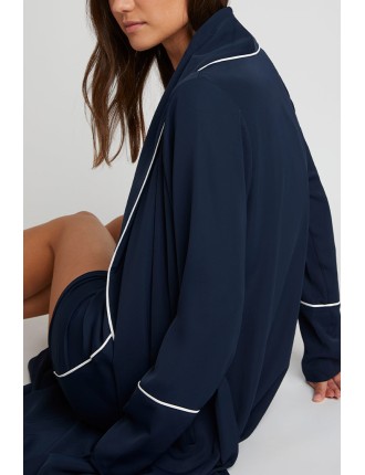 New Design Supreme Classic Robe in Navy Fresh Release