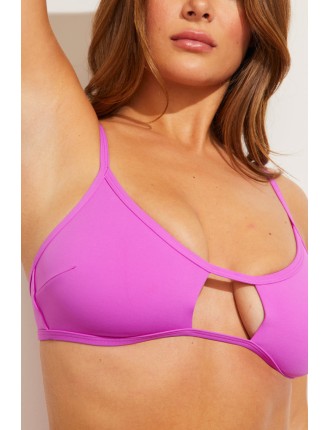 New Design Swim Cutout Top in Orchid New Collection