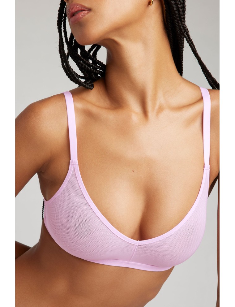 New Design Sieve Non-Wire Bra in Babe Limited Stock